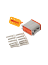 12-Pin Receptacle Connector Kit (Grey) - DT
