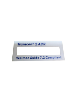 Transcan-2 ADR Display Label Overlay (White)