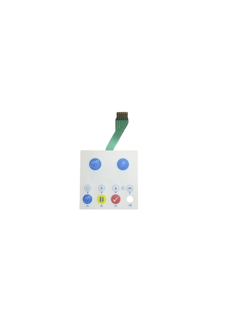 Transcan-2 ADR / DL-Pro Keypad Overlay (White)