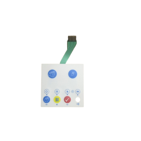 Transcan-2 ADR / DL-Pro Keypad Overlay (White)