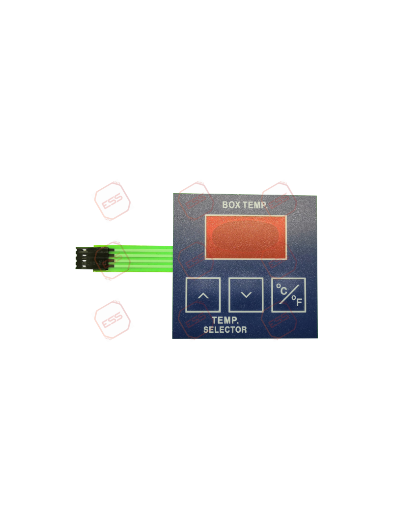 Klinge Keypad Overlay