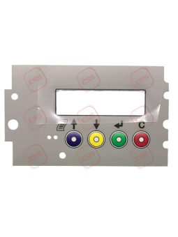 DataCold 250 Keypad Overlay
