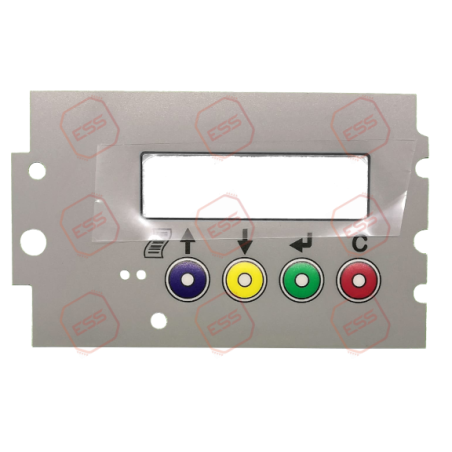 DataCold 250 Keypad Overlay