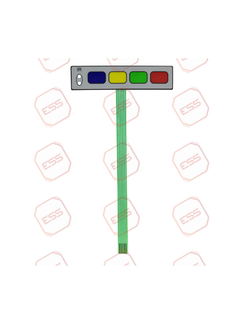 DataCold 500 Keypad Overlay