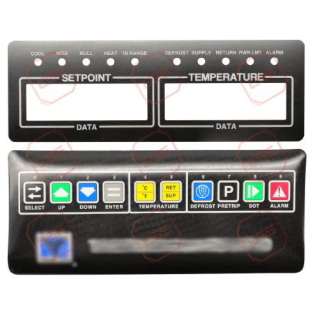 ThermoKing uP-D Controller Overlay