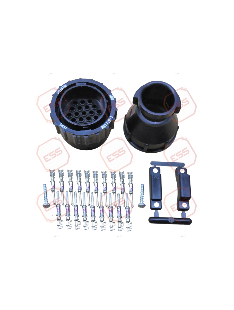 uP Series, 19 Pin Plug Kit (Circular Black)