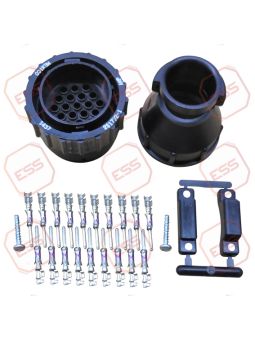 uP Series, 19 Pin Plug Kit (Circular Black)