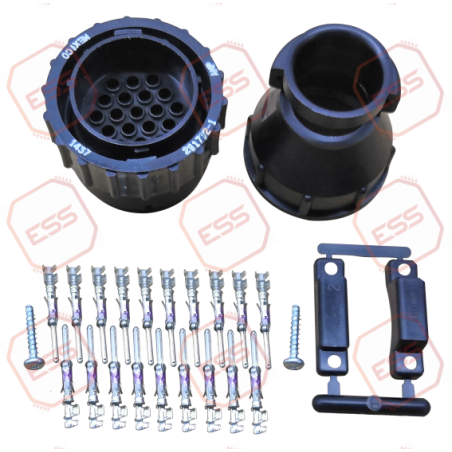 uP Series, 19 Pin Plug Kit (Circular Black)