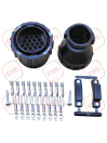 uP Series, 19 Pin Plug Kit (Circular Black)