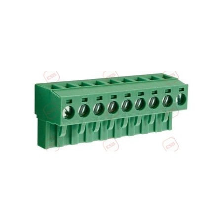 Green Connector 9-Way Plug