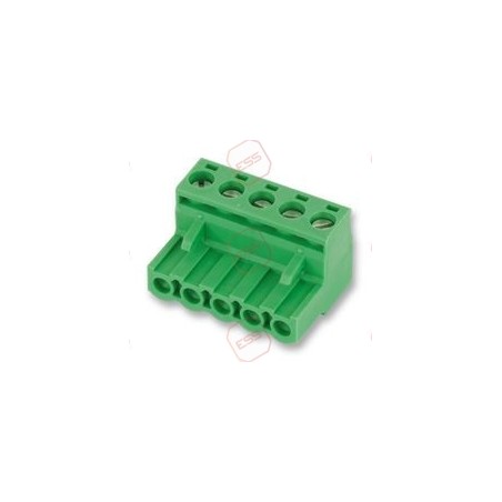 Green Connector 5-Way Plug