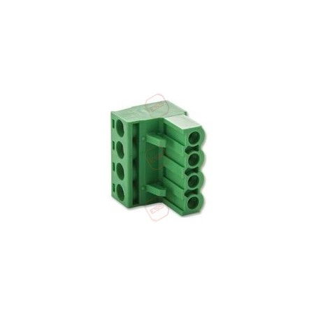Green Connector 4-Way Plug