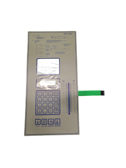 MP3000 Keypad Overlay