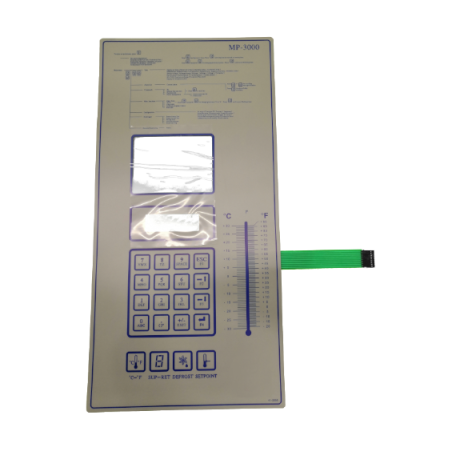 MP3000 Keypad Overlay