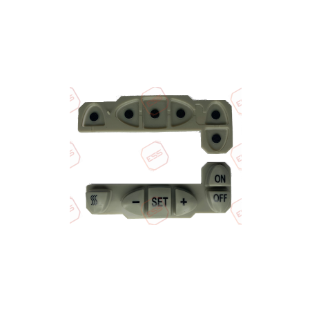 Xarios/Zephyr Cab Command Rubber Keypad