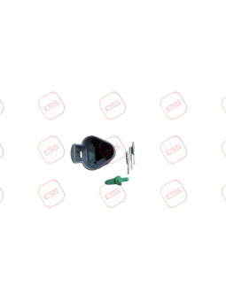 Vector Battery Silver Charger 3-Way Plug Kit (Charger-side)