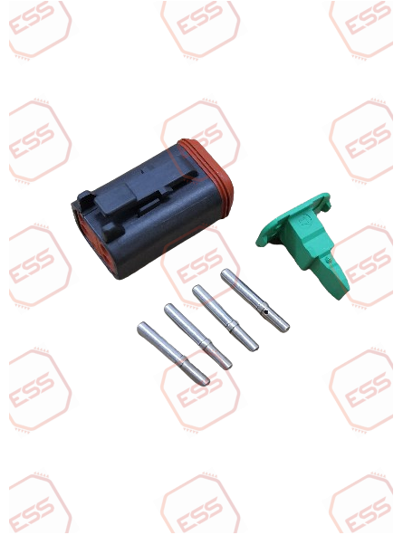 Xarios/Supra Evap. Fan 4-Pin Recep. Kit (Truck-side)