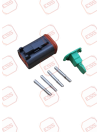 Xarios/Supra Evap. Fan 4-Pin Recep. Kit (Truck-side)