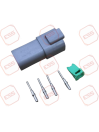Xarios/Supra Evap. Fan 4-Way Plug Kit (Fan-side)