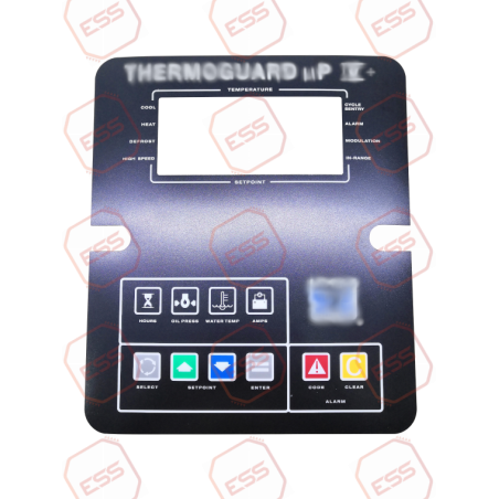 Thermoguard uP-IV+ Controller Overlay