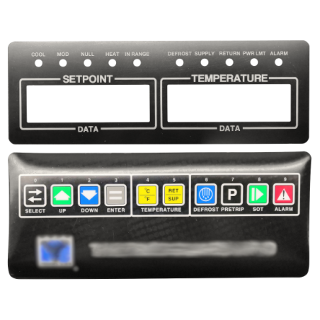ThermoKing uP-D Controller Overlay