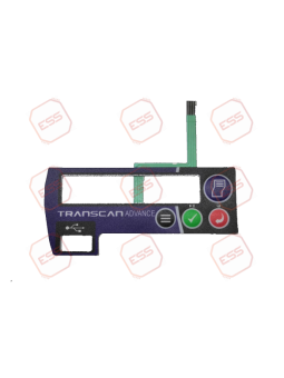 Transcan Advance Keypad Overlay
