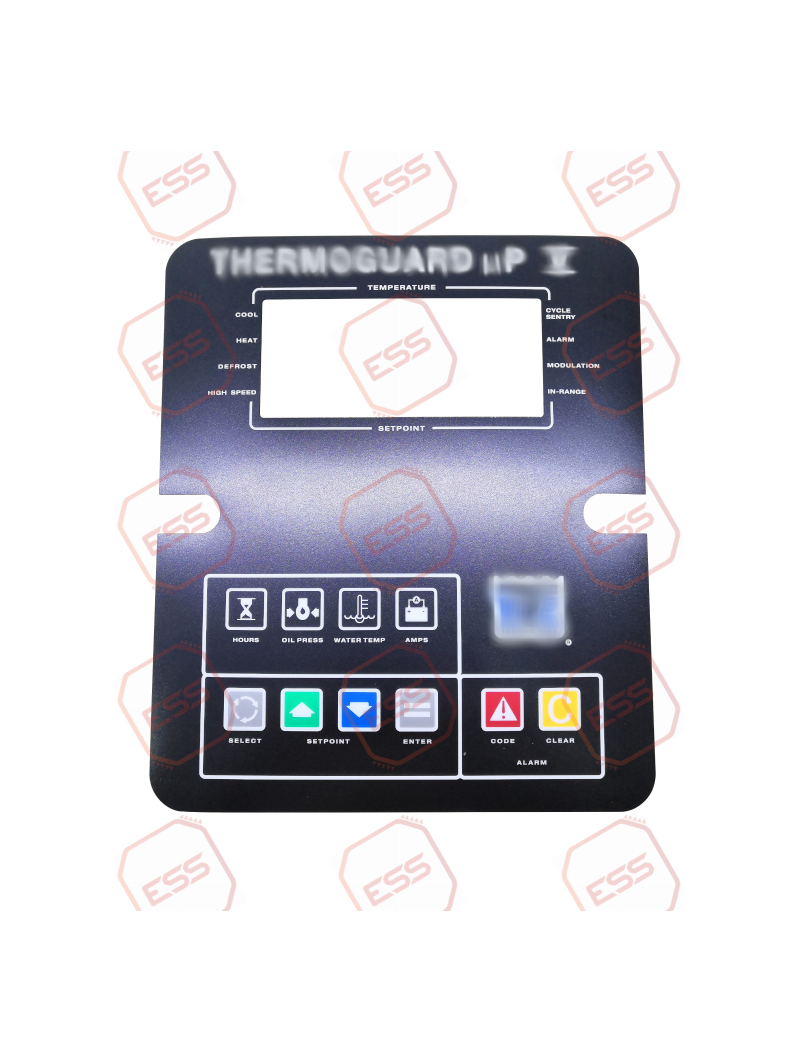 Thermoguard uP-V Controller Overlay