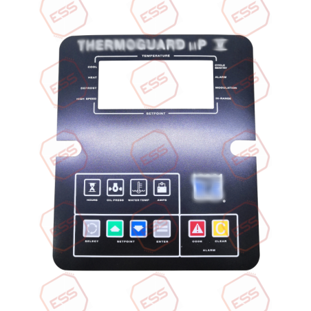 Thermoguard uP-V Controller Overlay