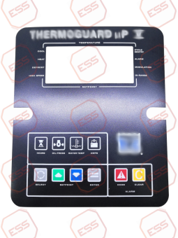 Thermoguard uP-V Controller Overlay