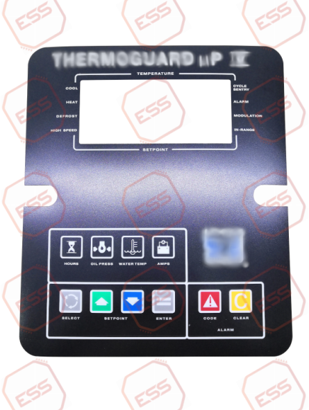 Thermoguard uP-IV Controller Overlay