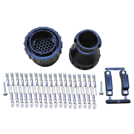 uP Series, 37 Pin Plug Kit (Circular Black) - A