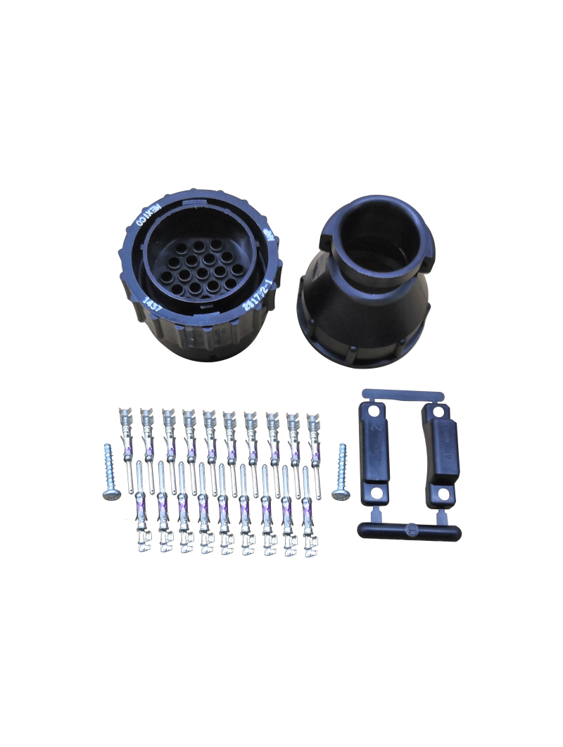 uP Series, 19 Pin Plug Kit (Circular Black)