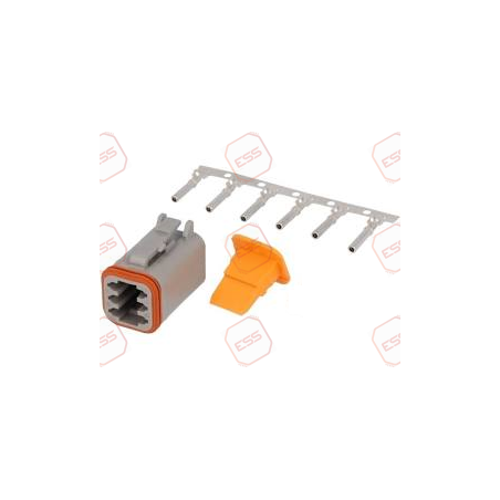 Supra Generator 6-Pin Receptacle Kit (Generator-side) - DT