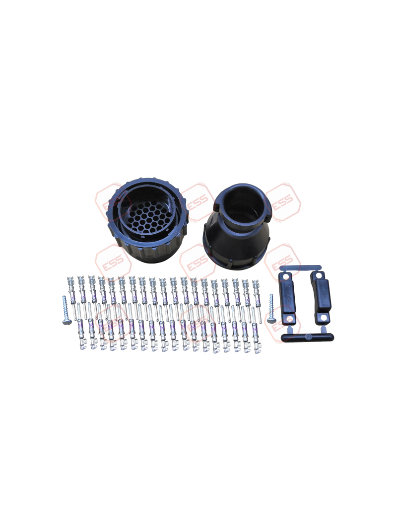 uP Series, 37 Pin Plug Kit (Circular Black) - B