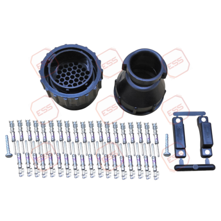 uP Series, 37 Pin Plug Kit (Circular Black) - B