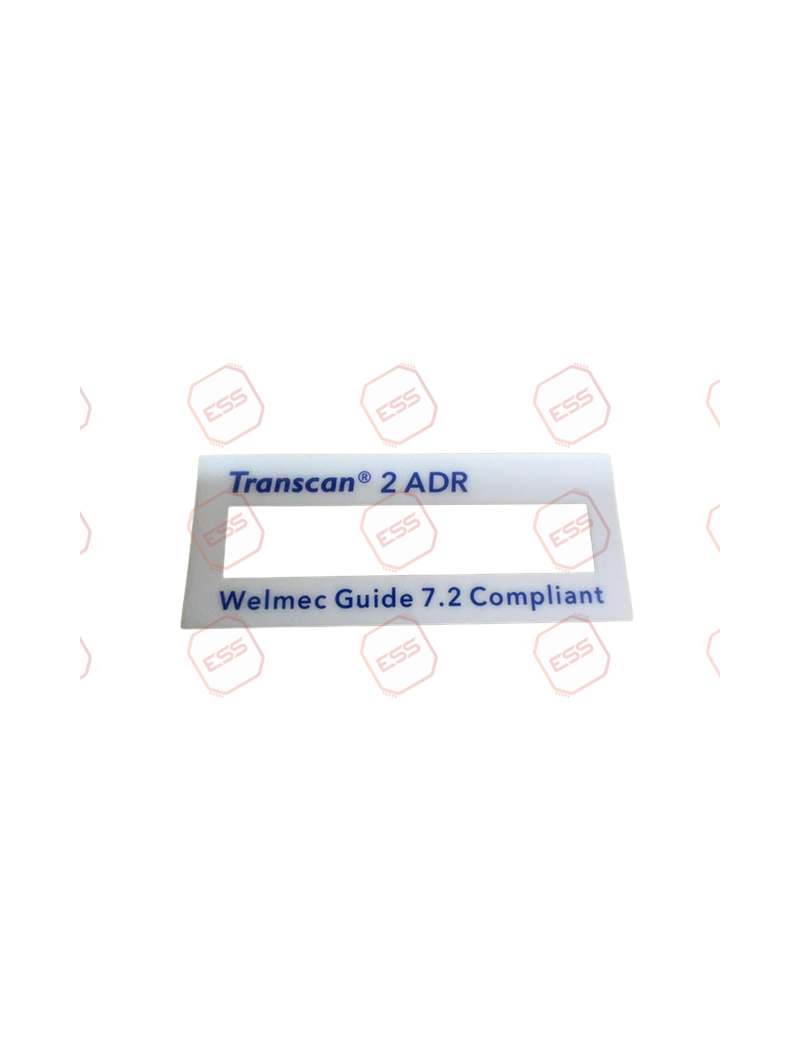 Transcan-2 ADR Display Label Overlay (White)