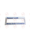 Transcan-2 ADR Display Label Overlay (White)