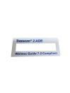 Transcan-2 ADR Display Label Overlay (White)