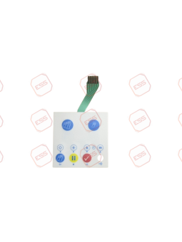 Transcan-2 ADR / DL-Pro Keypad Overlay (White)