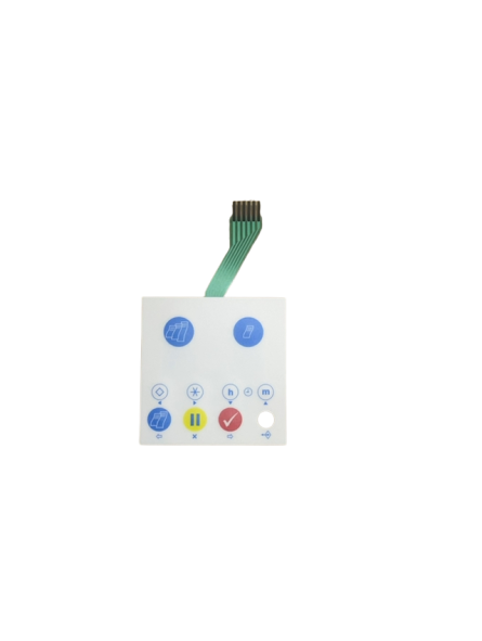 Transcan-2 ADR / DL-Pro Keypad Overlay (White)