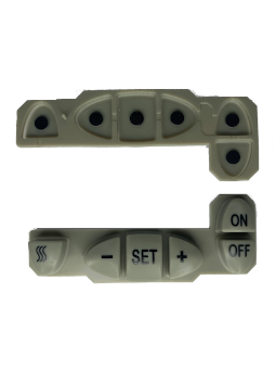 Xarios/Zephyr Cab Command Rubber Keypad