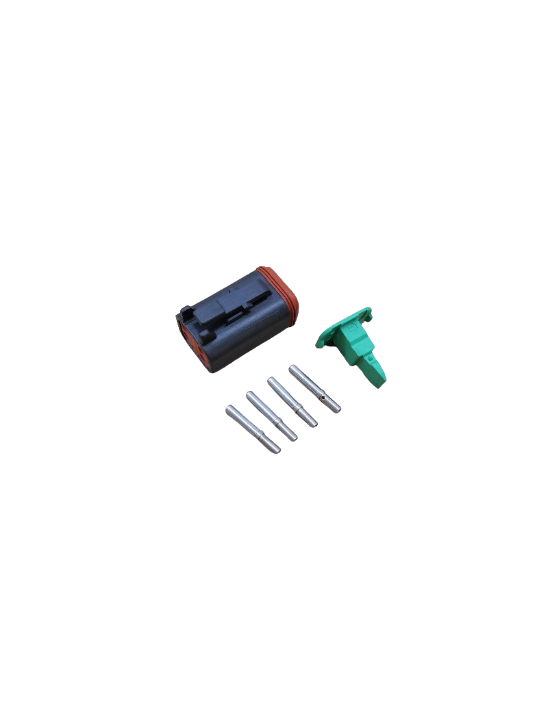 Xarios/Supra Evap. Fan 4-Pin Recep. Kit (Truck-side)