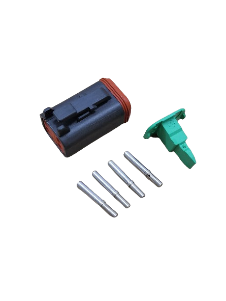 Xarios/Supra Evap. Fan 4-Pin Recep. Kit (Truck-side)