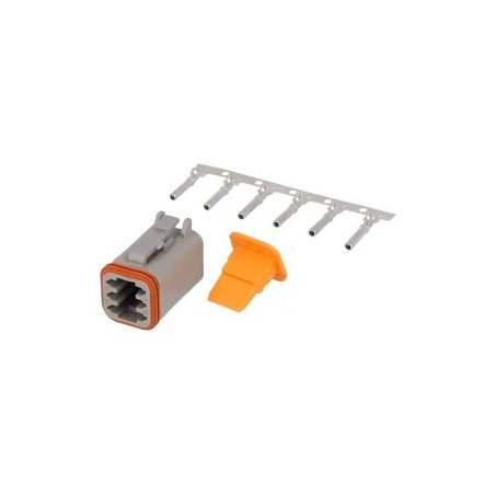 Supra Generator 6-Pin Receptacle Kit (Generator-side) - DT