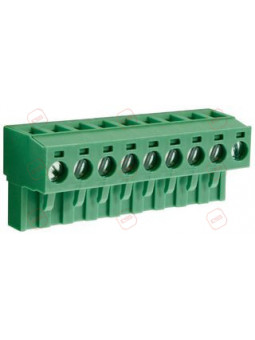 Green Connector 9-Way Plug